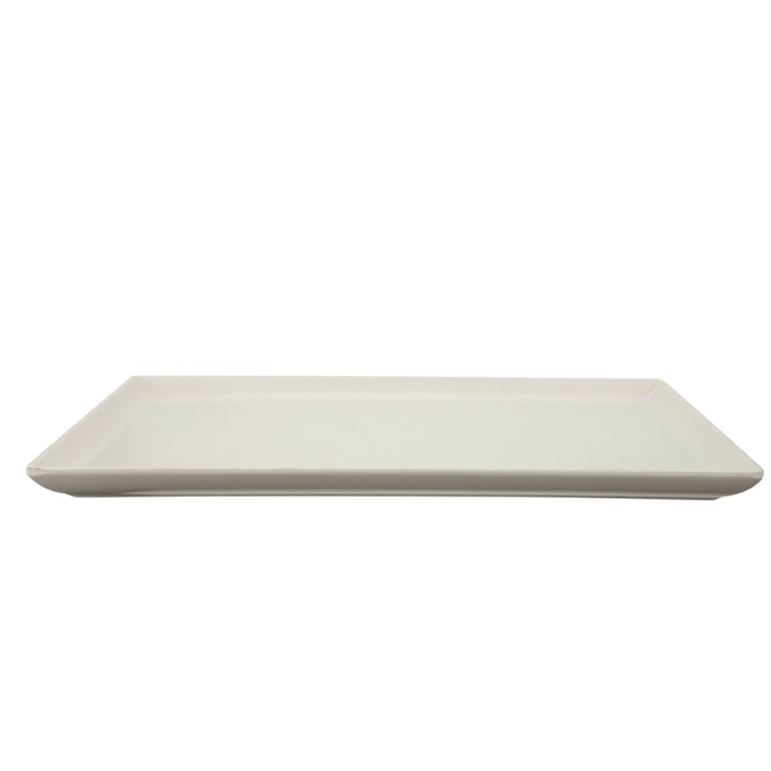 Bakery Tray Matte 35 Cm White Servewell