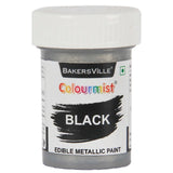 Balck Colourmist Edible Metallic Paint 20g Bakersville