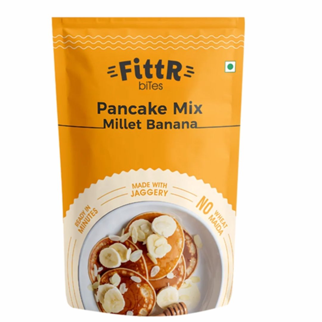 Banana Millets Pancake Mix Fittr Bites