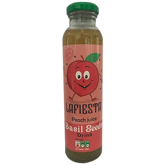 Basil Drink Peach 300 Ml Lafiesta