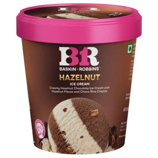 Hazelnut Rocher Ice Cream 450ml Baskin Robbins