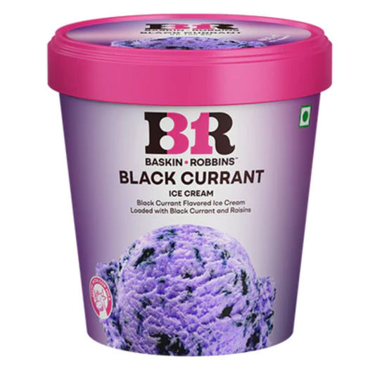 Ice Cream Black Currant 450ml Baskin Robbins