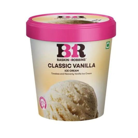 Ice Cream Classic Vanilla 450ml Baskin Robbins