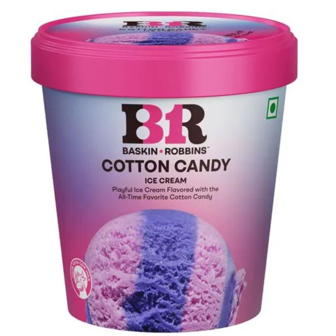 Ice Cream Cotton Candy 450ml Baskin Robbins