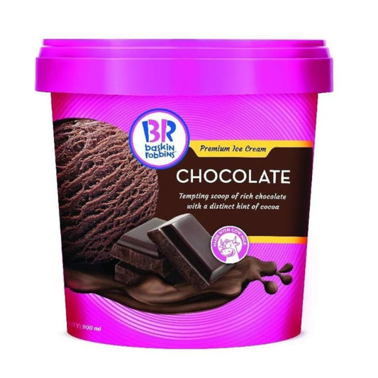 Ice Cream Tub Chocolate 900ml Baskin Robbins