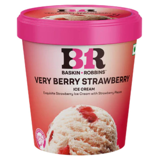 Premium Ice Cream  Very Berry Strawberry 450ml Baskin Robbins