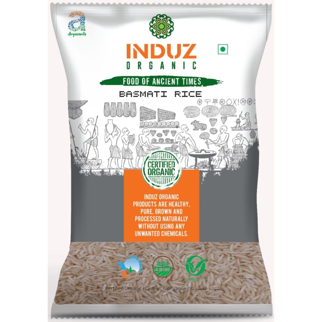 Basmati Rice 1kg Induz Organic