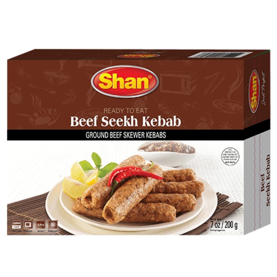 Beef Seekh Kebab 200gm Shan