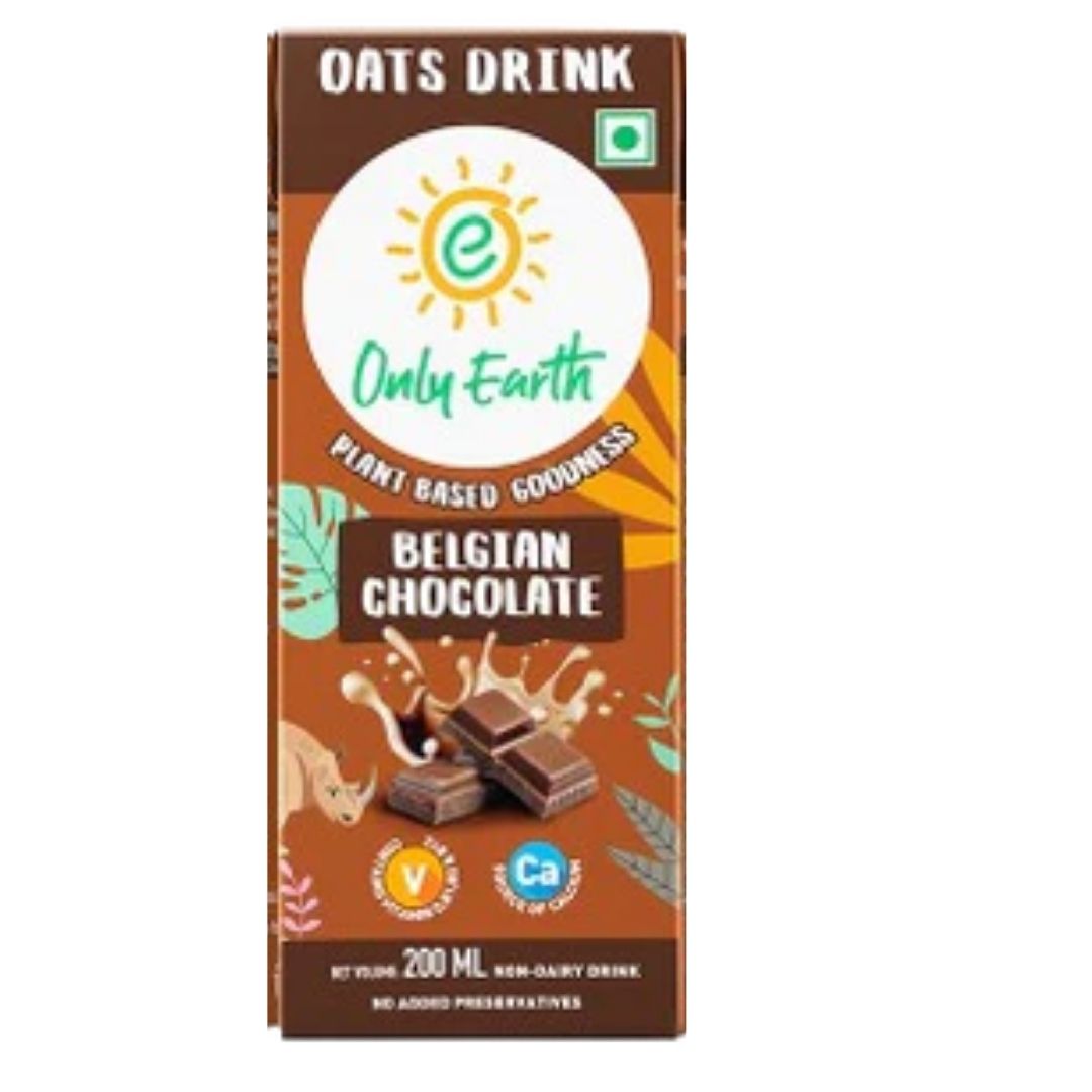 Belgian Chocolate Oats Shake Only Earth