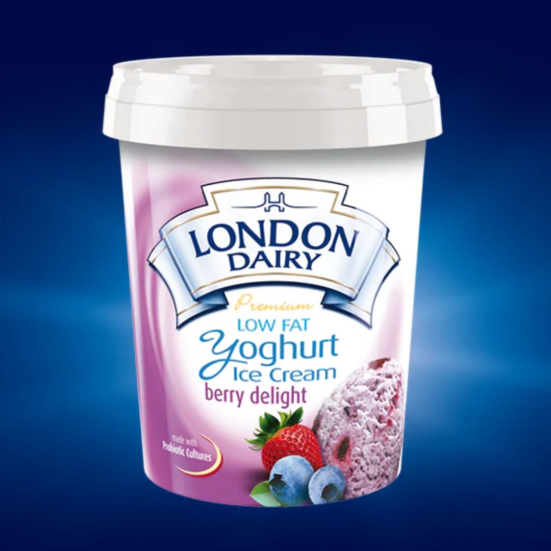 Berry Delight Ice Cream 500ml London Dairy