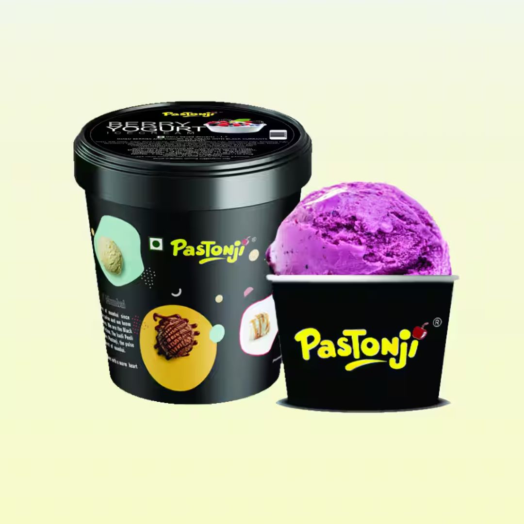 Berry Yogurt Ice Cream 125 ml Pastonji