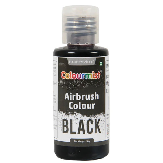 Black Airbrush Colour 50g Colourmist