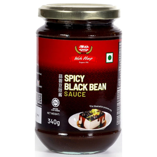 Black Bean Sauce 340 gm  Woh-Hup