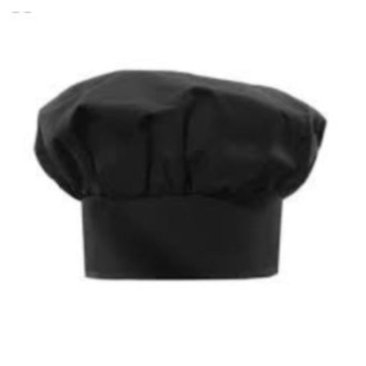 Black Chef Cap