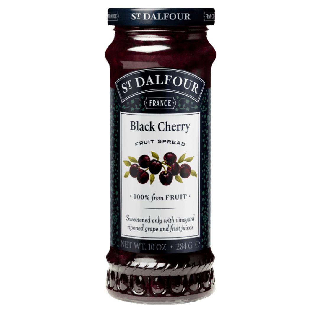 Black Cherry Fruit Spread 284g St.Dalfour