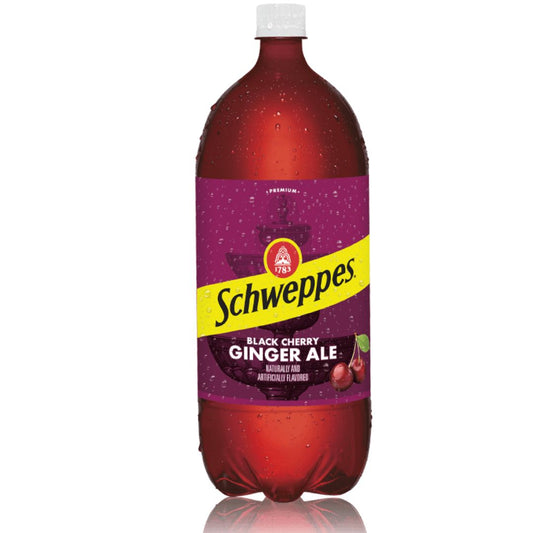 Black Cherry Ginger Ale Schweppes