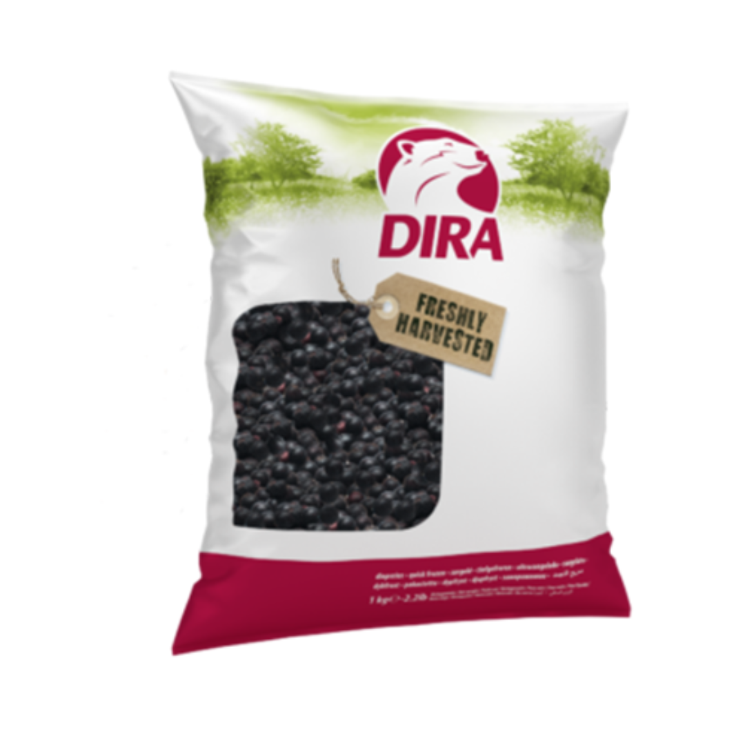 Black Currant Frozen 1Kg Dirafrost