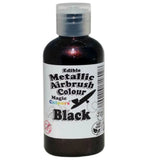 Black Edible Metalic Airbrush Magic Colours