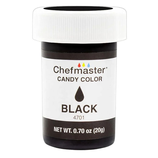 Black Liquid Candy Color 20ml Chefmaster