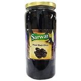 Black Olive Pitted (Imported)  450 gm Sarwar