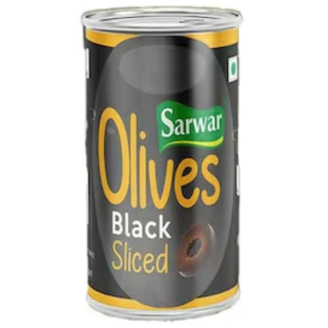 Black Olive Sliced (Imported)  3.1 kg Sarwar