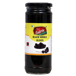 Black Whole Olives, 450g Vishaal Entree
