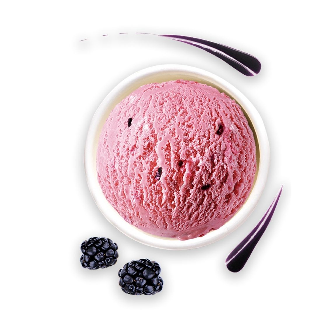 Blackberry Ice cream Ibaco