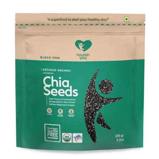 Black chia seeds 150g Nourish You