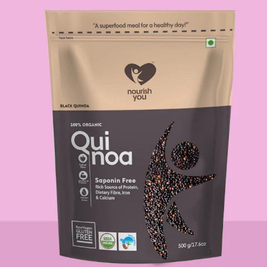 Black quinoa 500g Nourish You