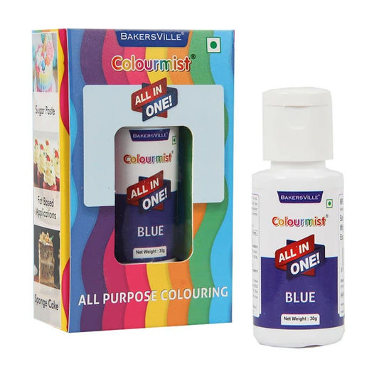 Blue All In One Food Colour 30g Colourmist