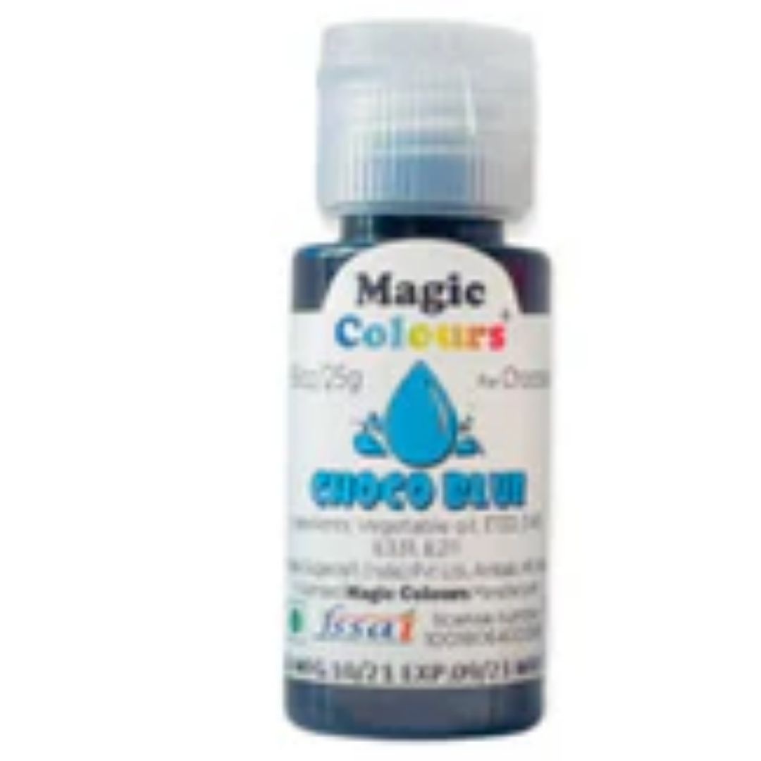 Blue  Choco Mini Gels Candy Food Magic Colours