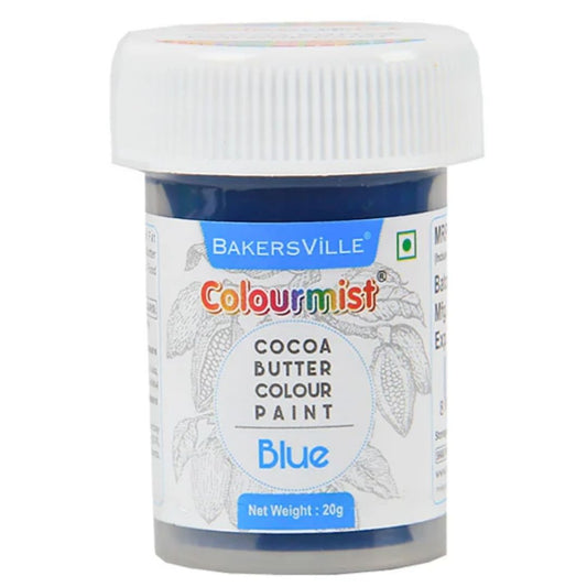 Blue Colourmist Cocoa Butter Colour 20ml Bakersville