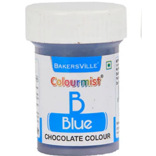 Blue Colourmist Edible Chocolate Powder Colour 3g Bakersville