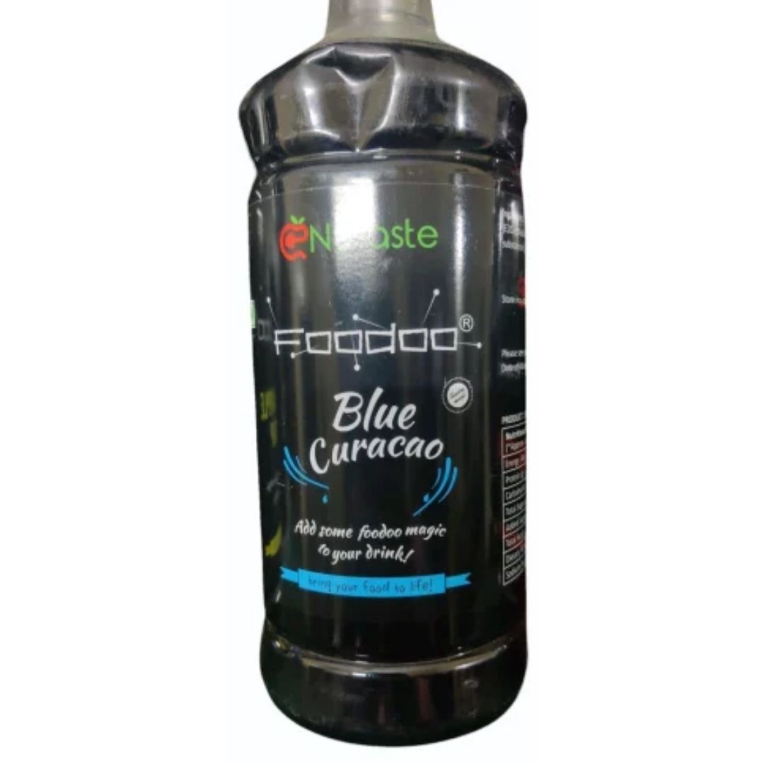Blue Curacao Syrup 1 ltr  Foodoo