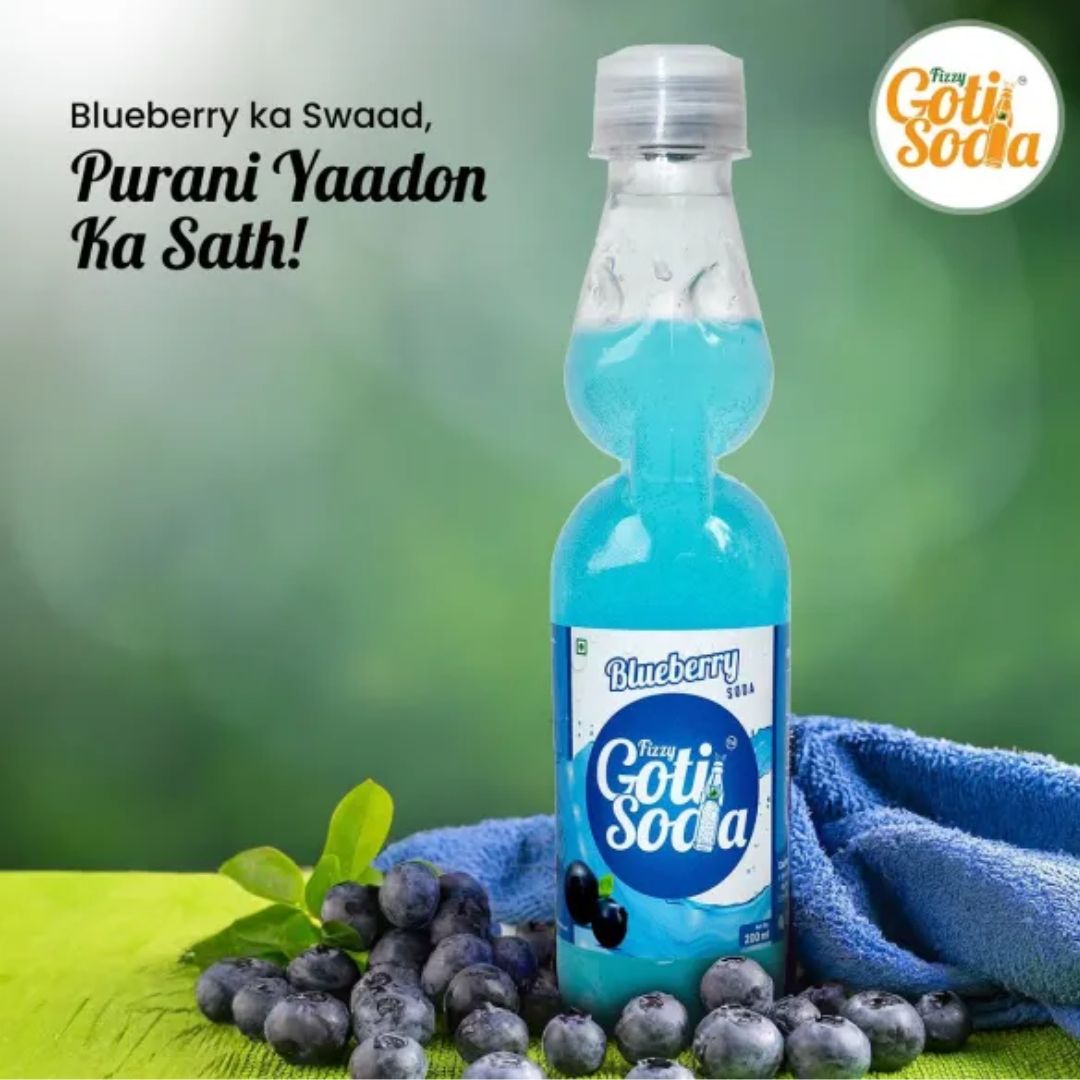 Blueberry Fizzy Goti Soda