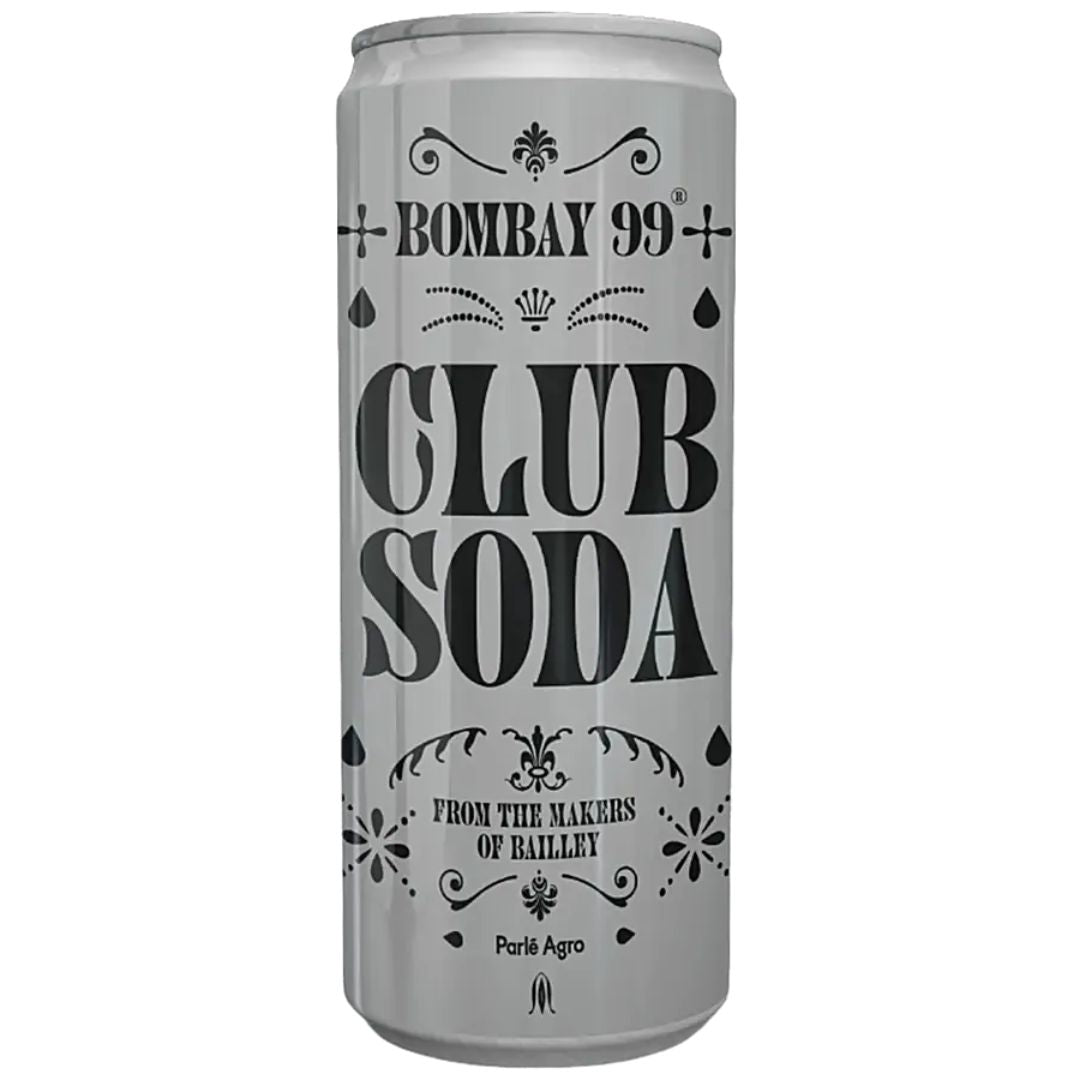 Bombay 99 Club Soda Can 250ml  Parle Agro
