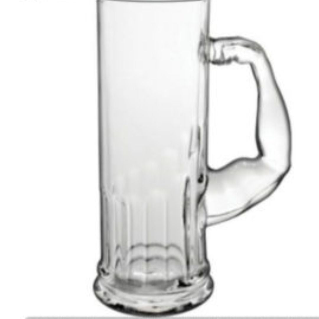 Borgonovo muscle beer mug glass 0.5