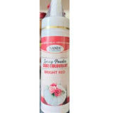 Bright Red Spray Powder Cake Colourant 60gm Nandi