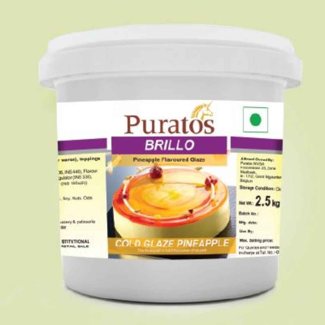 Brillo Cold Glaze Pineapple Puratos