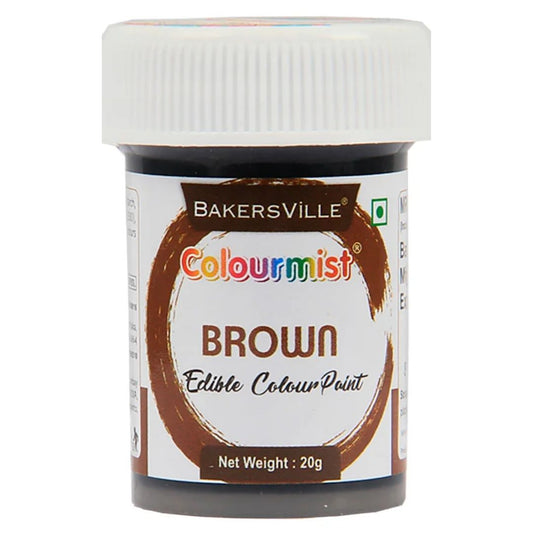 Brown Edible Colour Paint 20g Colourmist