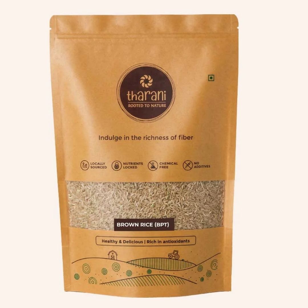 Brown Rice (BPT) 1kg Tharani Rooted To Nature