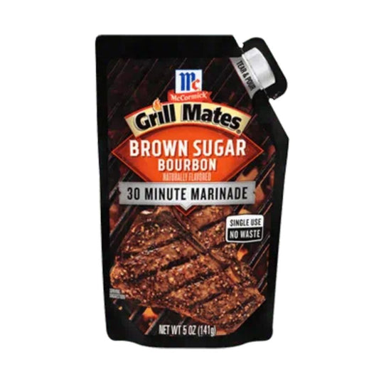 Brown Sugar Bourbon Single Use Marinade 141gm Grill Mates