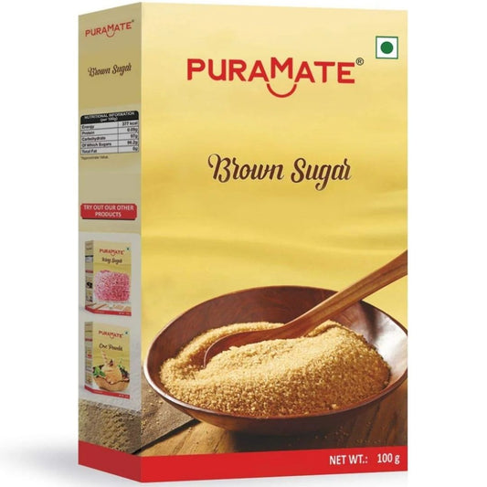 Brown Sugar, 100g Puramate