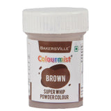 Brown Super Whip Powder Colour 5g Colourmist