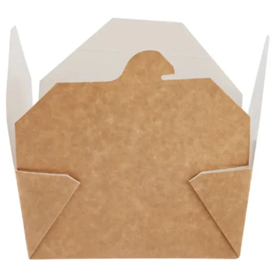 Brown Top Take Away Box, 1657 ml