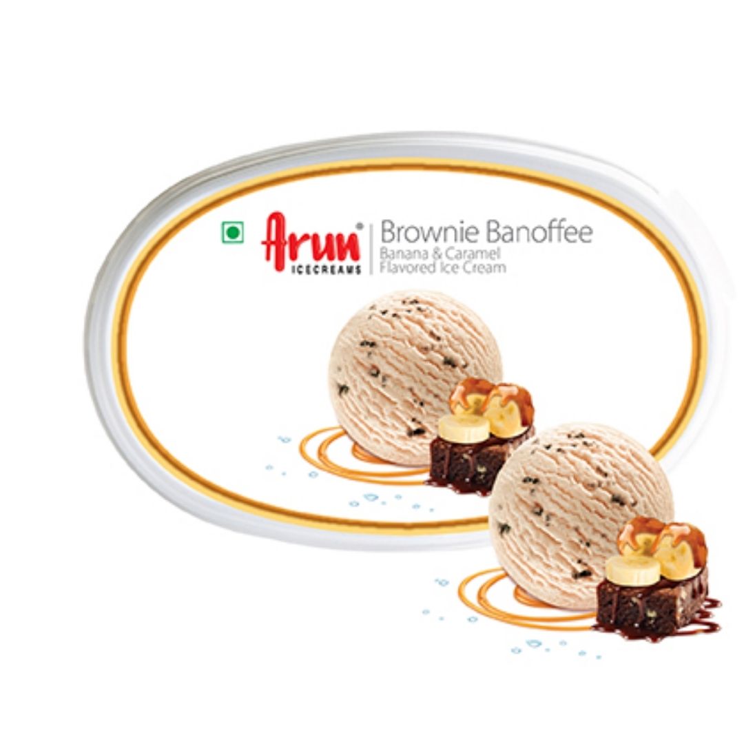 Brownie Banoffee  Arun Ice Cream