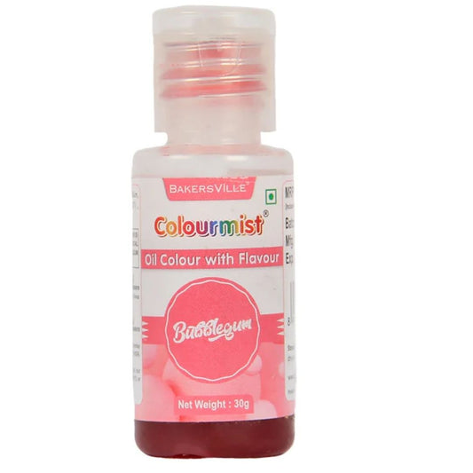 Bubblegum Colourmist Oil Colour With Flavour 30g Bakersville