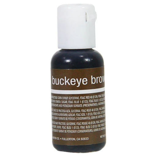 Buckeye Brown Edible Liqua Gel Colour 20ml Chefmaster