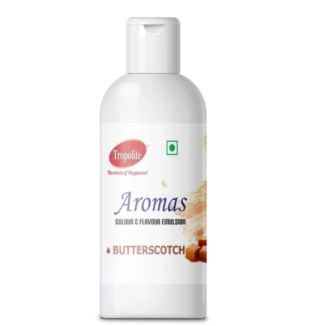 Butterscotch Aromas- Colour & Flavour Emulsion 50m Tropolitel