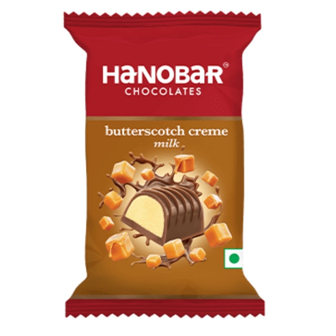 Butterscotch Creme Milk Hanobar Chocolates